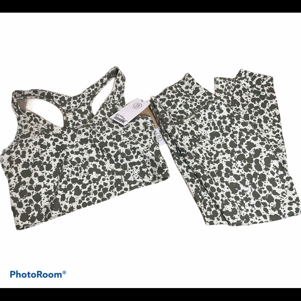 Sage collective sports bra and leggings